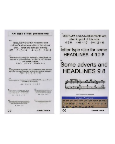 Reading Test Type-Modern